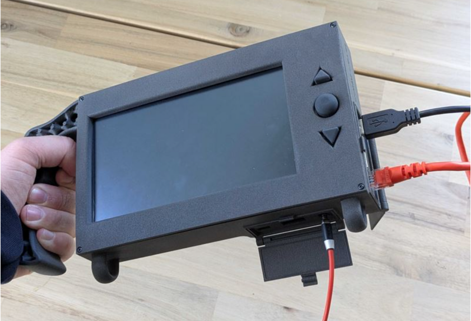 Bespoke 3D printed rugged casing with connectors